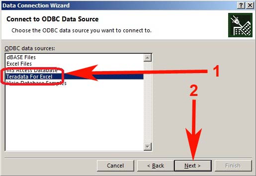 Connect To ODBC Data Source