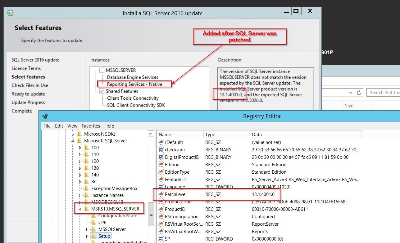 search in the Windows Registry